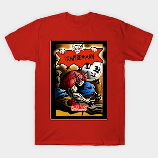 VAMPIRE MAN COMIC COVER T-Shirt